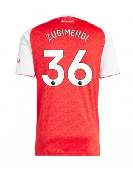 Arsenal Martin Zubimendi #36 Domaci Dres 2025-26 Kratak Rukavima